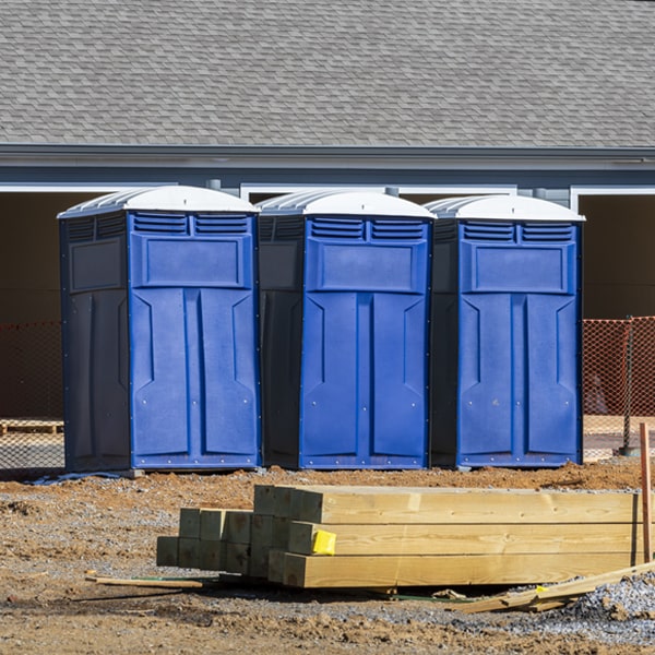 do you offer hand sanitizer dispensers inside the portable toilets in Mifflin